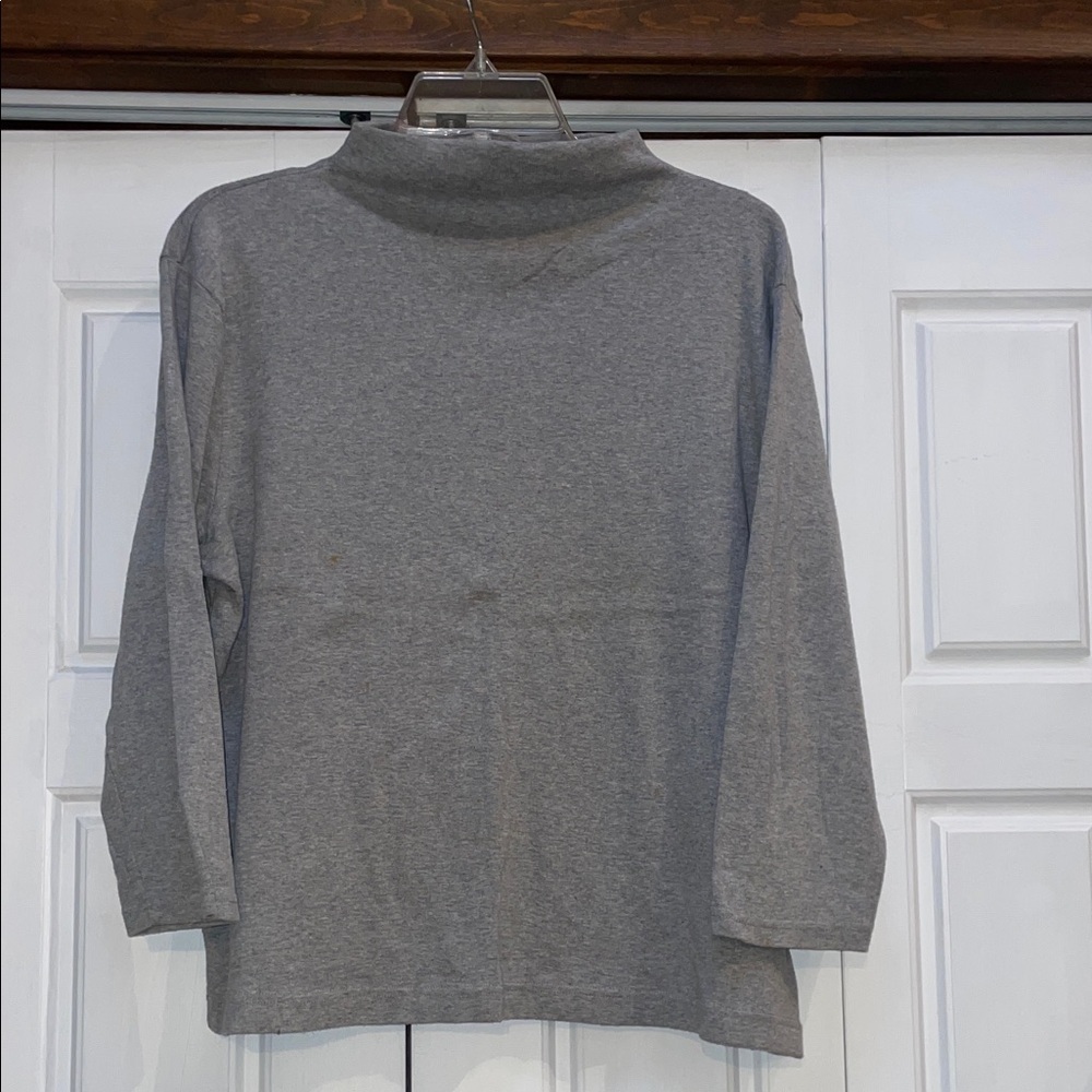 Jones New York Sport Heather Gray Tee